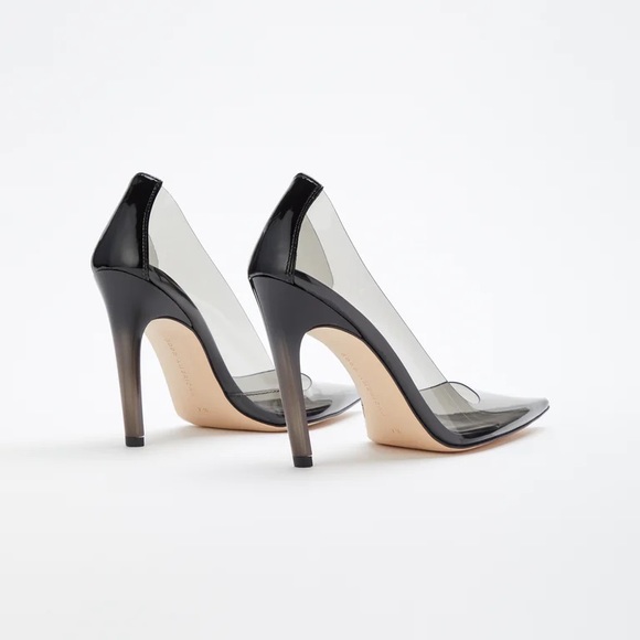 Good American Cinder-f*cking-rella Pump Light Smoke - 6 - Picture 2 of 10